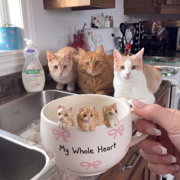 Handmade Custom Pet Figurine Mug